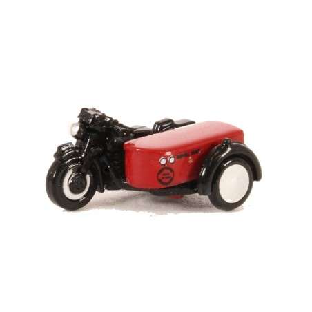 Oxford Diecast Motorbike and Sidecar Royal Mail 