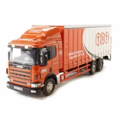 Oxford Diecast Scania 94 6 Wheel Curtainside TNT