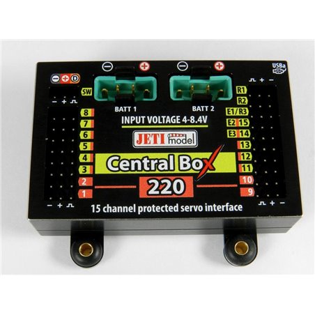 Jeti Central Box 220 + Magnetic Switch