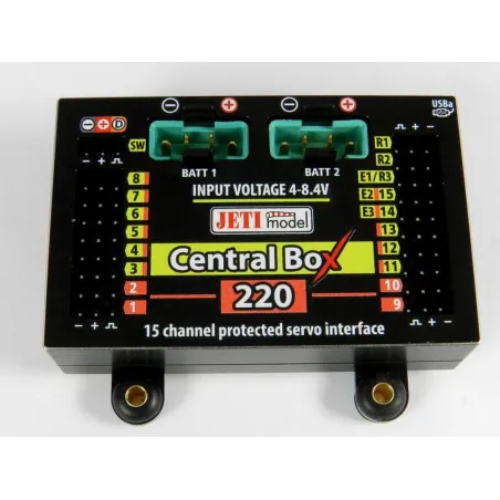 Jeti Central Box 220 + Magnetic Switch