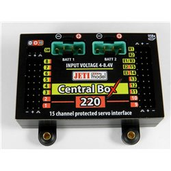 Jeti Central Box 220 + 2x Rsat2 + RCS