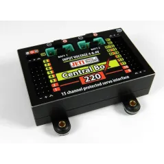 Jeti Central BOX 220 with 2x Rsat2 and RCSW