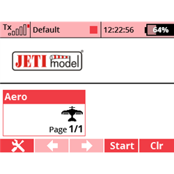 Jeti DC-16 II.- Carbon Line Light Yellow Duplex Transmitter 2.4GHz