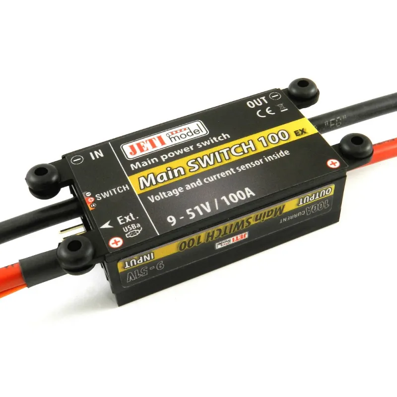Jeti Main Switch 100 + Magnetic Switch