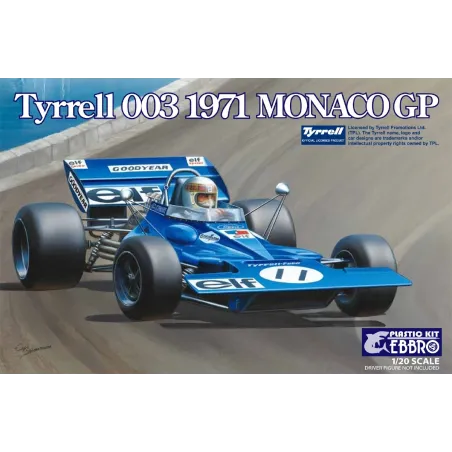EBBRO TYRRELL 003 MONACO 1971