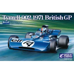EBBRO TYRRELL 002 BRITISH GP 71
