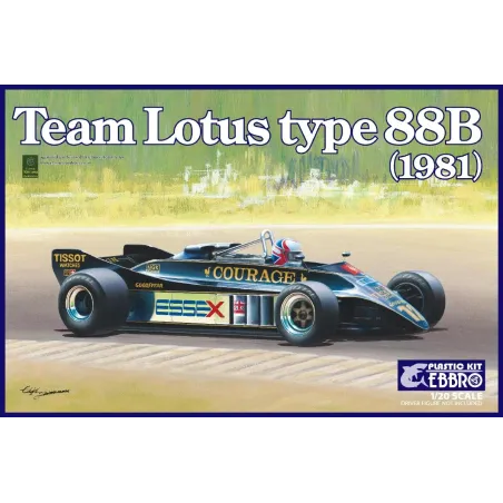 EBBRO TEAM LOTUS TYPE 88B COURAGE