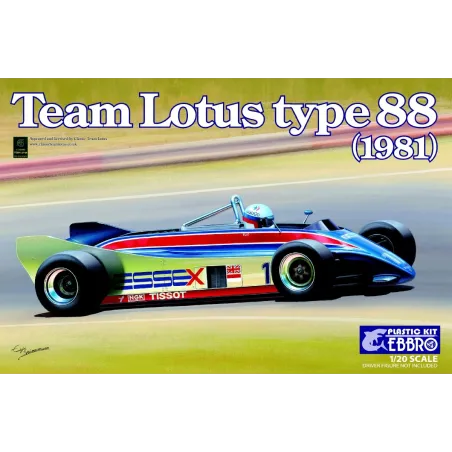 EBBRO TEAM LOTUS TYPE 88 ESSEX