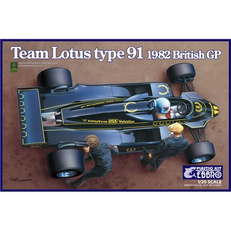 EBBRO Team Lotus Type 91 (1982)