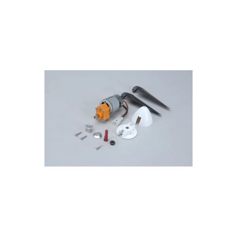Irvine Brushed 380 Motor with 1.85:1 Gearbox 1.85:1 & Carbon Propellor IRV2032