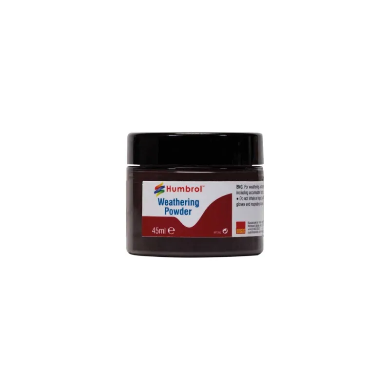 Humbrol Weathering Powder Black - 45ml Humbrol Weathering Powder Black - 45ml