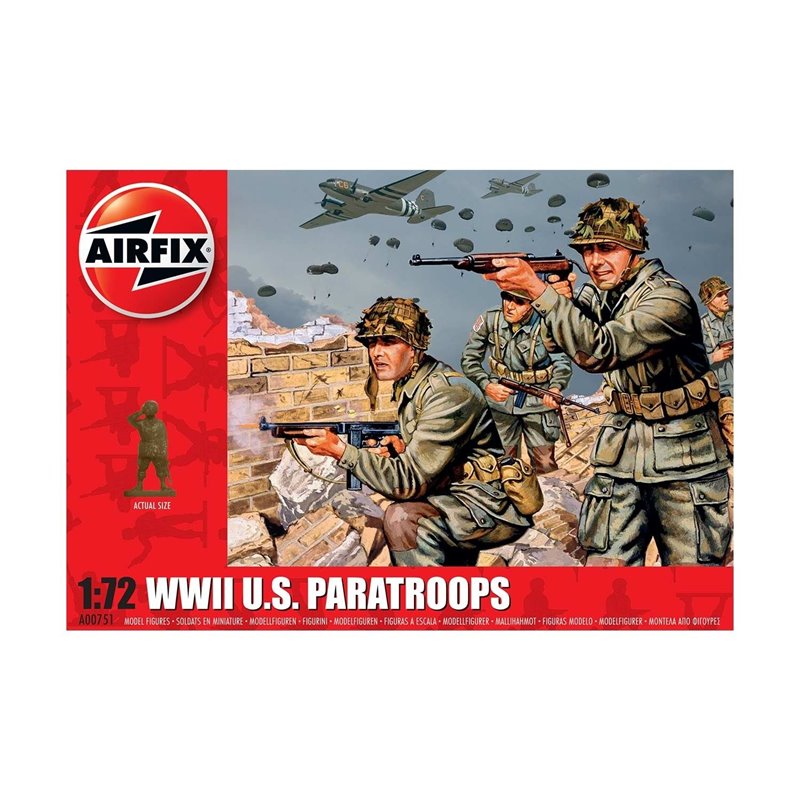 Airfix 00751V US Paratroops 1:76