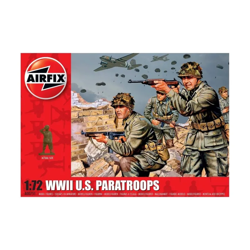 Airfix 00751V US Paratroops 1:76 Airfix 00751V US Paratroops 1:76