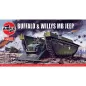 Airfix 02302V Buffalo Amphibian LVT & Jeep 1:76 Airfix 02302V Buffalo Amphibian LVT & Jeep 1:76