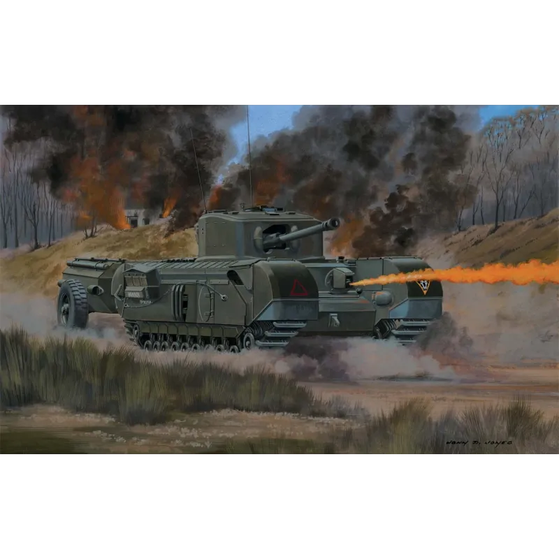 Airfix 02321V Churchill Crocodile 1:76 Airfix 02321V Churchill Crocodile 1:76