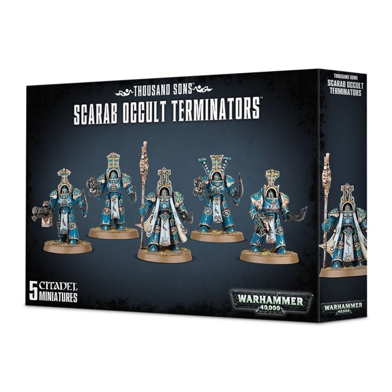 Warhammer 40,000 THOUSAND SONS SCARAB OCCULT TERMINATORS