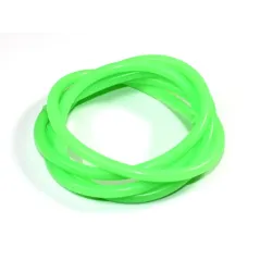 Tornado Silicon Fuel Tubing 100cm 6mm od x 2.1 id green 