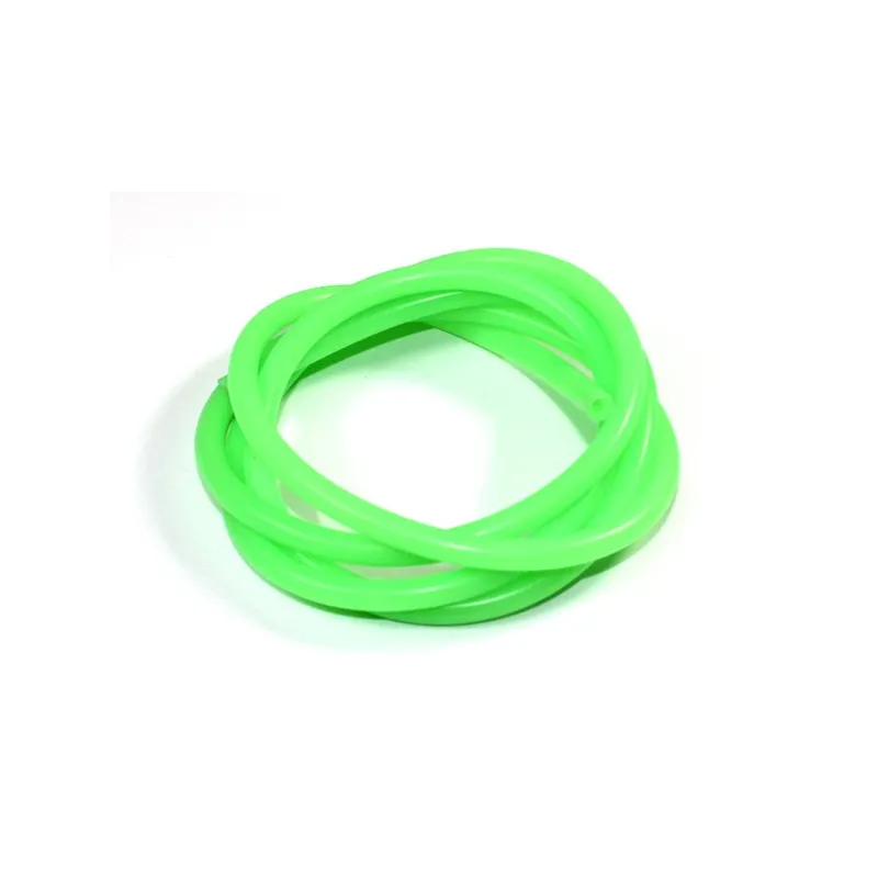 Tornado Silicon Fuel Tubing 100cm 6mm od x 2.1 id green 
