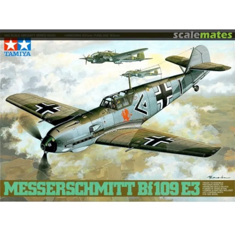 TAMIYA MESSERSCHMITT BF 109E E-3