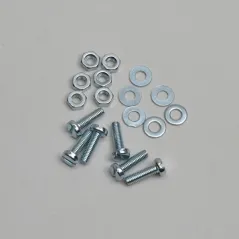 Slec Nut/Bolt/Washer - 4X25Mm (Pk6)