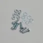 Slec Nut/Bolt/Washer - 4X25Mm (Pk6)