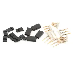 Futaba J Connector pack - Male 6 PACK 
