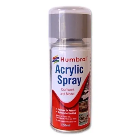 Humbrol No 11 Silver - Modellers Spray 150 ML