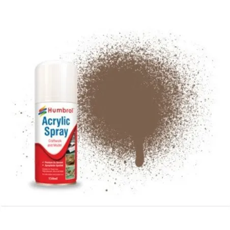 Humbrol No 29 Dark Brown - Modellers Spray 150 ML
