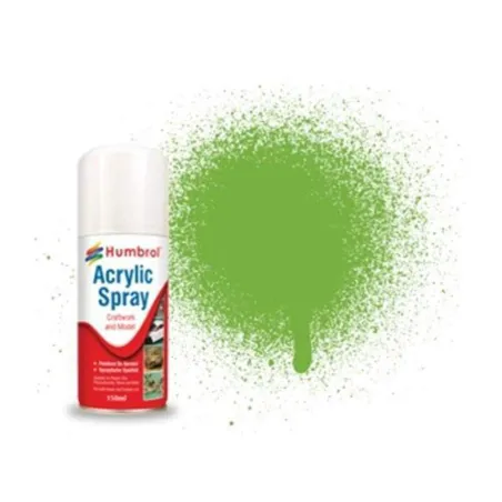 Humbrol No 38 Lime Gloss - Modellers Spray 150 ML