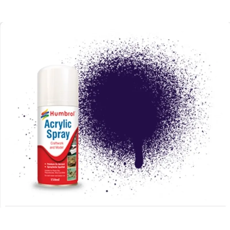 Humbrol No 68 Purple Gloss - Modellers Spray 150 ML