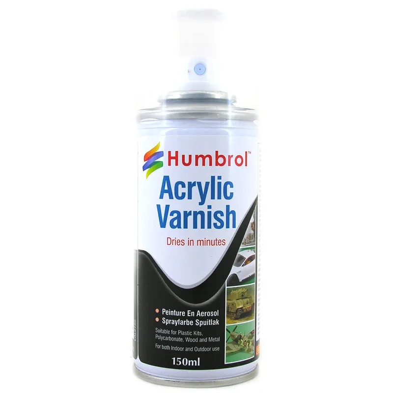 Humbrol Enamel No 35 Varnish Gloss - Modellers Spray 150 ML Humbrol Enamel No 35 Varnish Gloss - Modellers Spray 150 ML