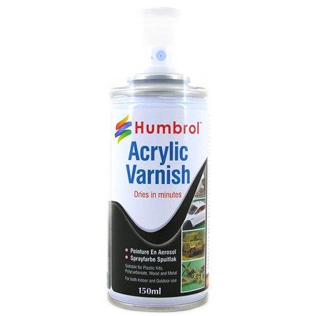 Humbrol Enamel No 35 Varnish Gloss - Modellers Spray 150 ML