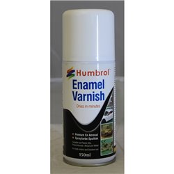 Humbrol Enamel No 135 Satin Varnish - Modellers Spray 150 ML