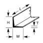 Plastruct AFS10 Angle 7.9 x 7.9 x 600mm