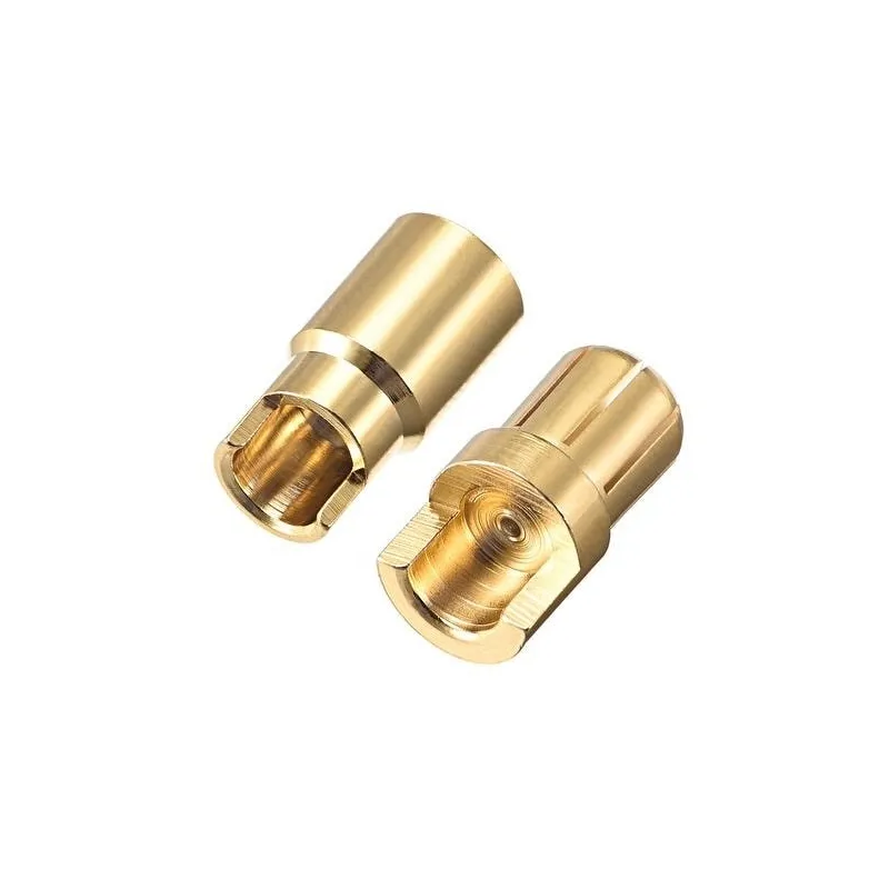 6 mm Gold Connectors 2 pairs