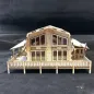 Deluxe Laser Cut Cabin Kit HO/OO Scale 