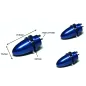 Electric Blue Motor Prop Adapter 3.17mm Shaft (COLLET TYPE)
