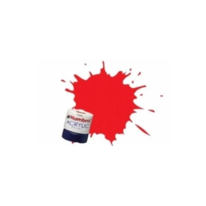 Humbrol Buffer Beam Red RC406 Acrylic Rail Paint Humbrol Buffer Beam Red RC406 Acrylic Rail Paint