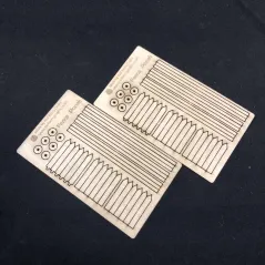 LASER CUT HO/OO Scale Fences