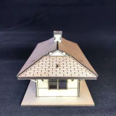 Train Station Depot HO/OO Scale Model LASER CUT KIT