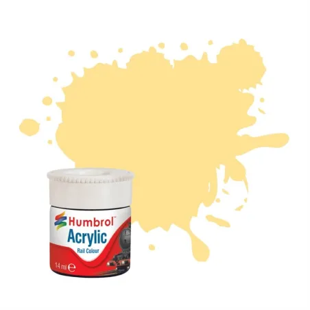 Humbrol EWS Yellow RC419 Acrylic Rail Paint