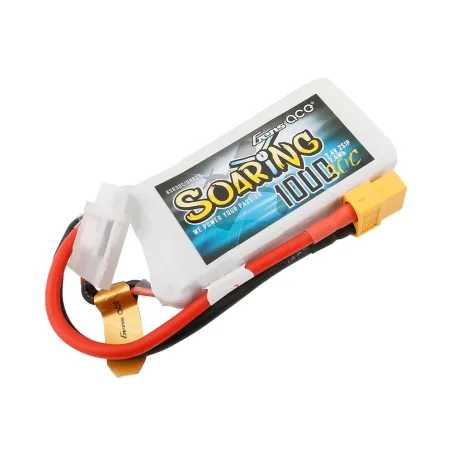 Gensace Li-Po 2S 7.4V 1000mAh 30C Soaring with XT60