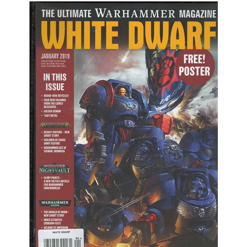 White Dwarf Magazine Magazine January 2019