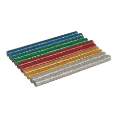 Silverline Glitter Mini Glue Sticks 10pk 7.2 x 100mm 432183