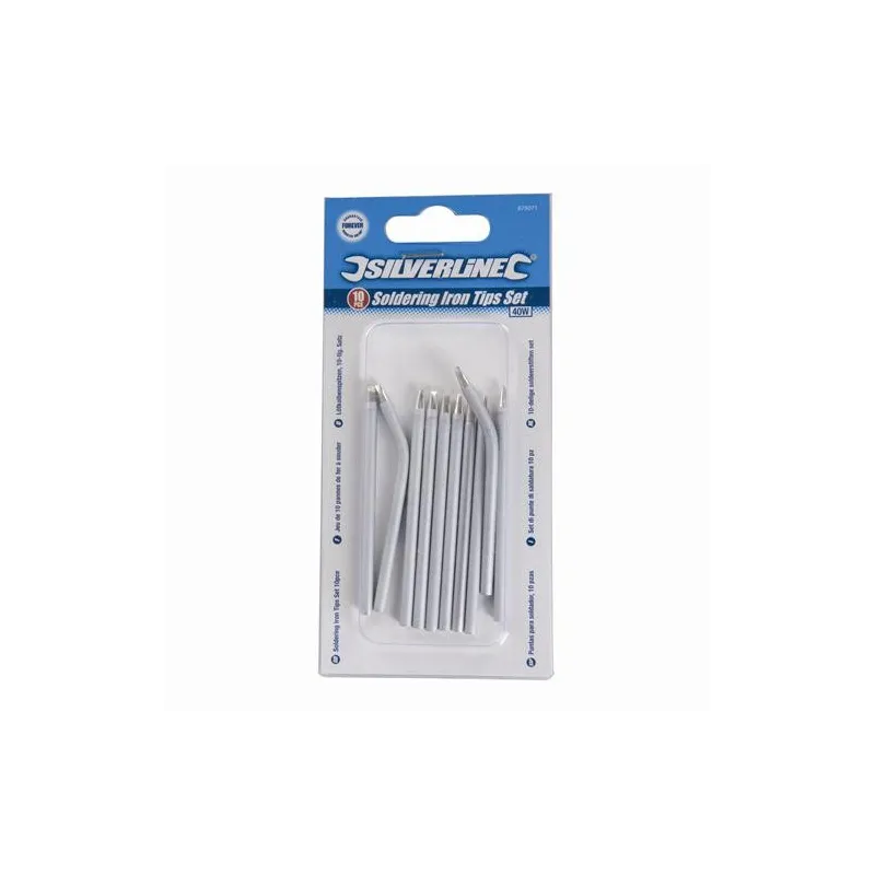 Soldering Iron Tips Set 10pce FOR 40W MODEL 