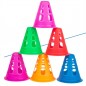 10Pcs Plastic Cone set multi colour rc car drive course 
