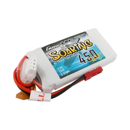 Li-Po 2S 7.4V 450mAh 30C Soaring with BEC