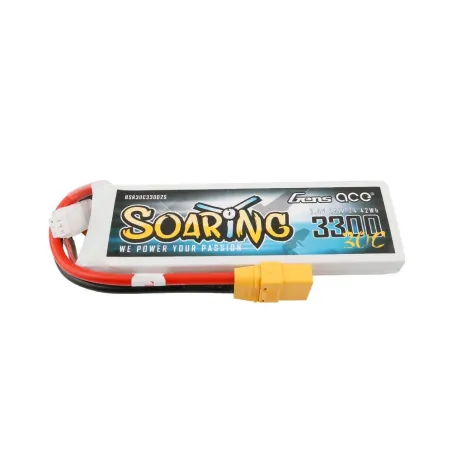 Li-Po 2S 7.4V 3300mAh 30C Soaring with XT90