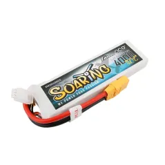 Li-Po 2S 7.4V 4000mAh 30C Soaring with XT90