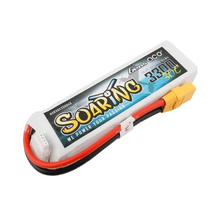 Li-Po 4S 14.8V 3300mAh 30C Soaring with XT90